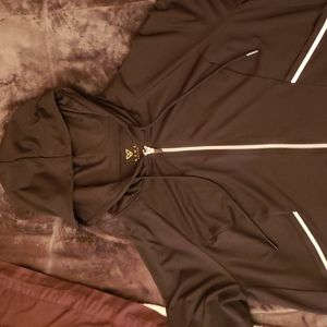 Workout hooded jacket